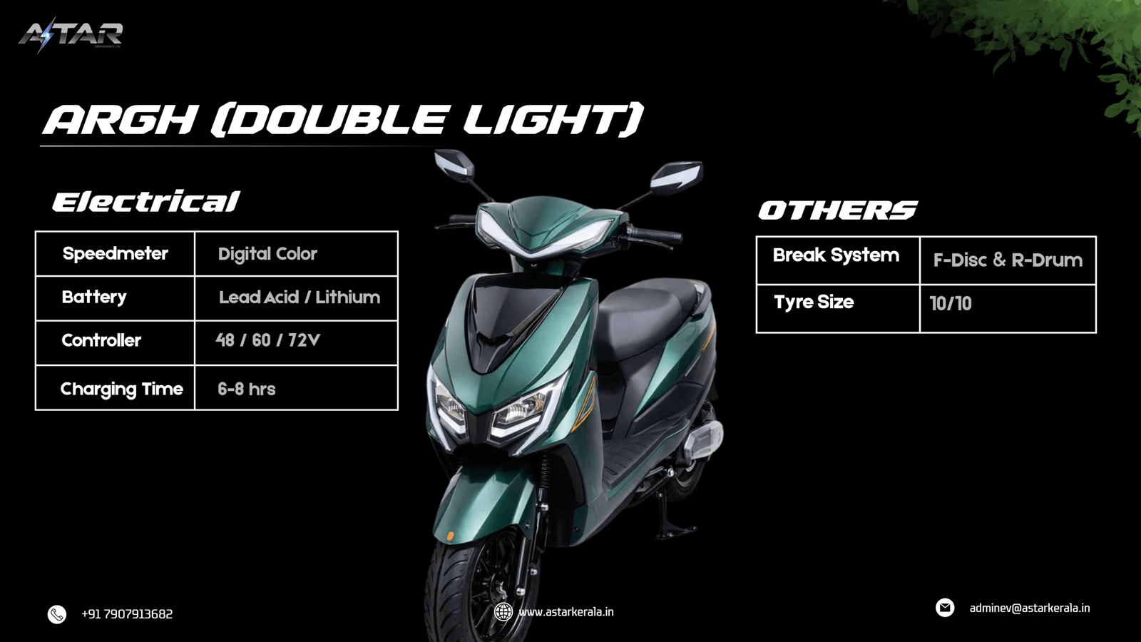 A-Star ARGH (Double Light) Official Catalog Page