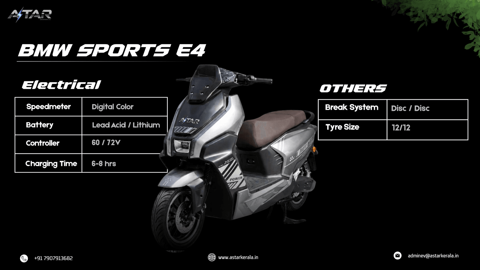 A-Star BMW Sports E4 Official Catalog Page